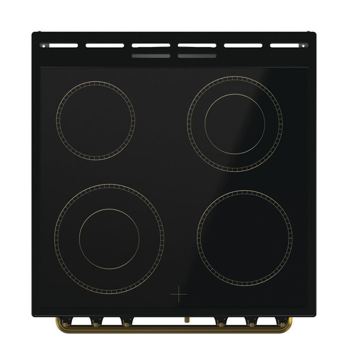 Gorenje GECS6B70CLB Classico (Kouzina Retro 71lt Me Keramikes Esties 4+2 Zonon)  - 4 ETIS EGuISI