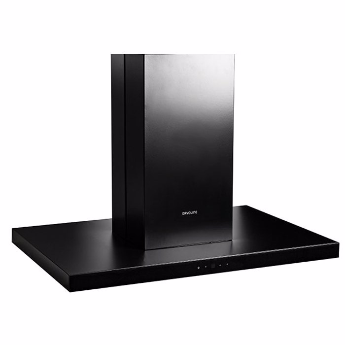 Davoline SQUARE ISLAND BLACK 090 Aporrofitiras Nisida 90cm