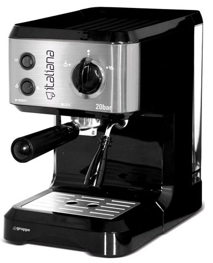 Gruppe CM 4677 Italiana Inox (Mixani Espresso 1050W Piesis 20bar)