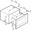 Pyramis 30 Inox 034011301 (Εντοιχιζόμενος Φούρνος Μικροκυμάτων με Grill 23lt) Pyramis 30 Inox 034011301 (Entoixizomenos Fournos Mikrokumaton me Grill 23lt)