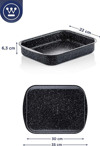 Westinghouse WCBA0009002MBB 22x30 (Αντικολλητικό Ορθογώνιο Ταψί) Westinghouse WCBA0009002MBB 22x30 (Antikollitiko Orthognio Tapsi)
