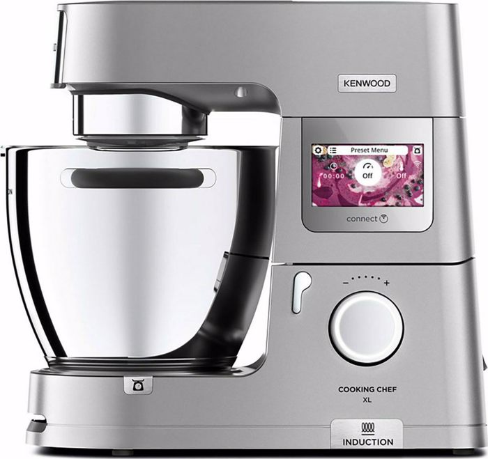 Kenwood KCL95.424SI Cooking Chef XL (Kouzinomixani 1500W me Anoxeidoto Kado 6.7lt)