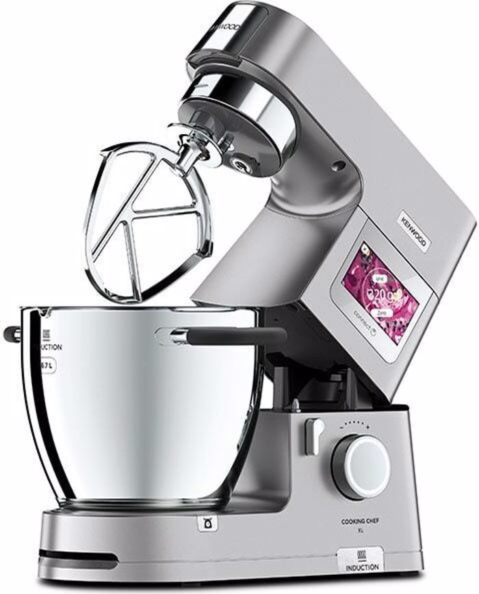 Kenwood KCL95.424SI Cooking Chef XL (Kouzinomixani 1500W me Anoxeidoto Kado 6.7lt)