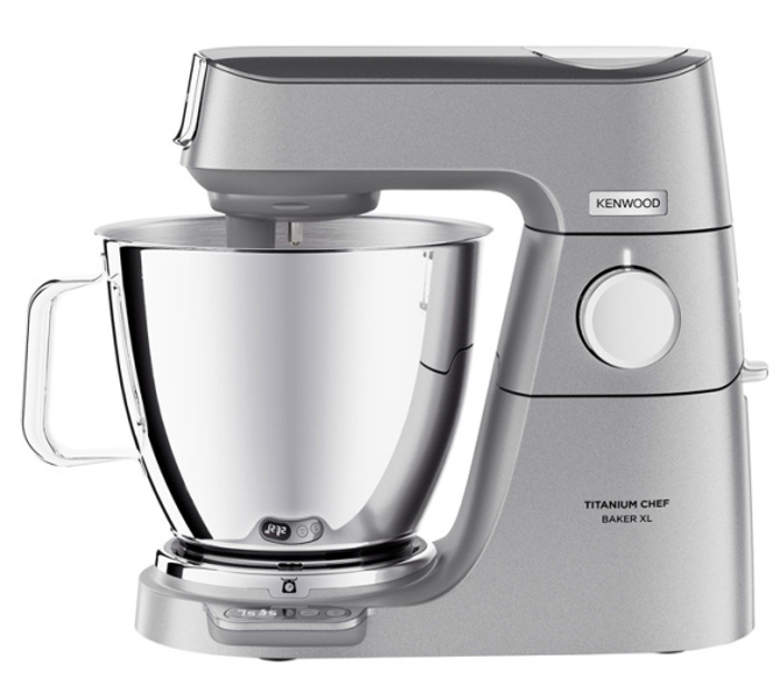  Kenwood KVL85.124SI Titanium Chef Baker XL (Kouzinomixani 1200W me Anoxeidoto Kado 7lt)