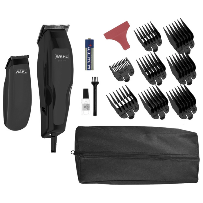 Wahl Home Pro 100 Combo Black Edition 100745 (Set Koureftiki Mixani Revmatos & Trimmer)