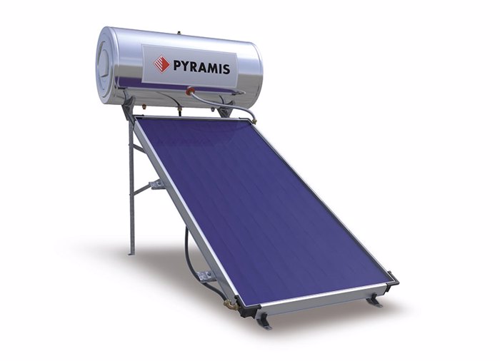 Pyramis 026000305 (Iliakos Thermosifonas 160lt/2m² Glass Diplis Energias me Epilektiko Sullekti)
