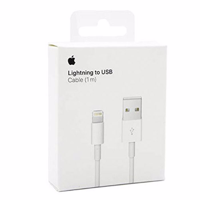 Apple MQUE2ZM/A White 1m (Kalodio USB se Lightning)