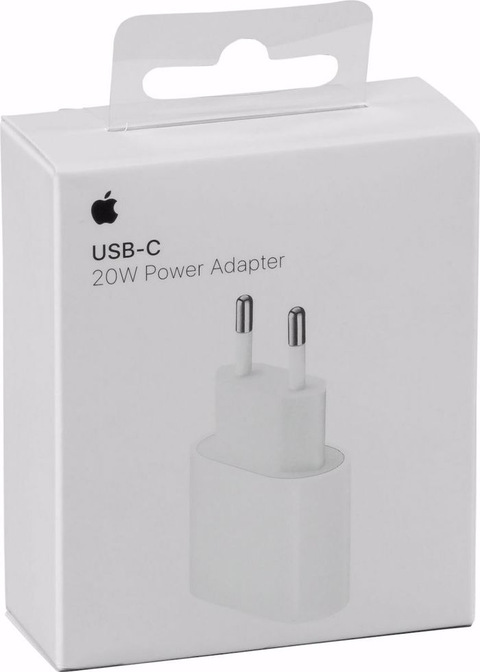 Apple MHJE3ZM/A White 20W (Fortistis Spitiou USB-C Xoris Kalodio)
