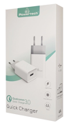 Powertech PT-780 USB White (Φορτιστής Σπιτιού Χωρίς Καλώδιο 20W) Powertech PT-780 USB White (Fortistis Spitiou Xoris Kalodio 20W)