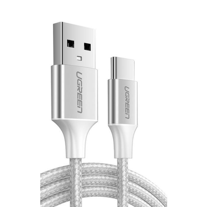 Ugreen US288 TYPE-C Silver 2m 60133 3A (Kalodio USB Type-C)