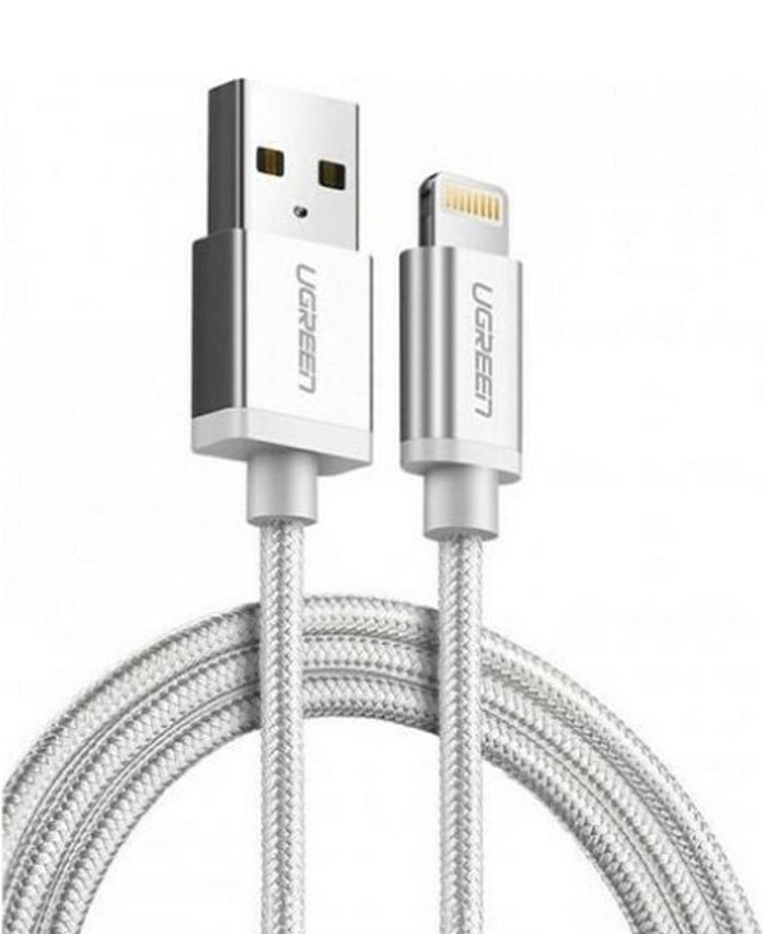 Ugreen US199 i6 Silver 1m 60161 2.4A (Kalodio Lightning)