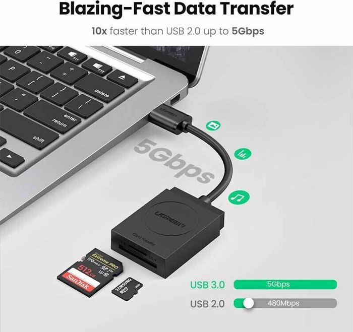 Card CR127 20250 (Card Reader USB 3.0 for SD/microSD)