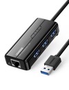 Ugreen 20265 USB 3.0 Hub with Gigabit Adapter