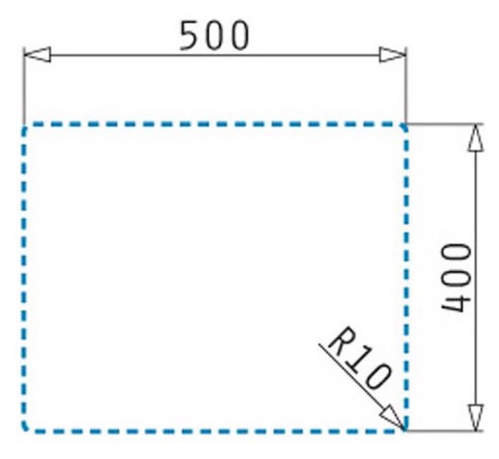 Pyramis Tetragon 1B 070067011 (upokathimenos Neroxutis apo Sunthetiko Ganiti M50xP40cm)