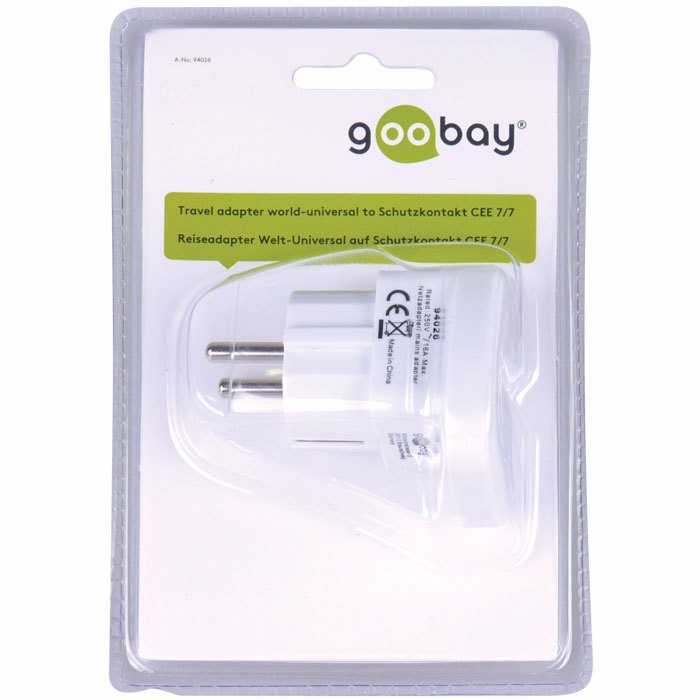 Goobay 94026 (Universal Travel Antaptoras Prizas)