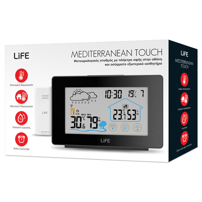 Life Mediterranean Touch 221-0225 (Meteorologkos stathmos me Asurmati Exoteriki Monada)