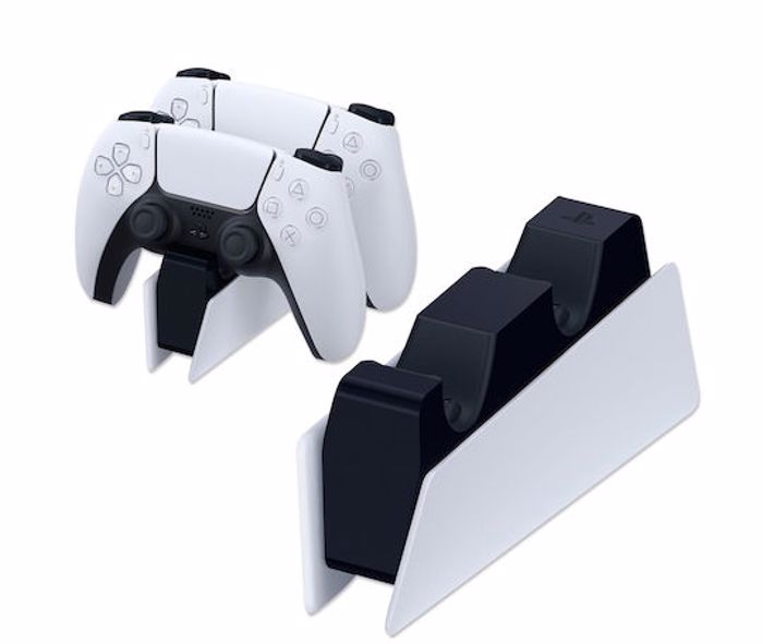 Sony PS5 Dual Charging Station with Dock Port DualSense Charging Station White PS719374107